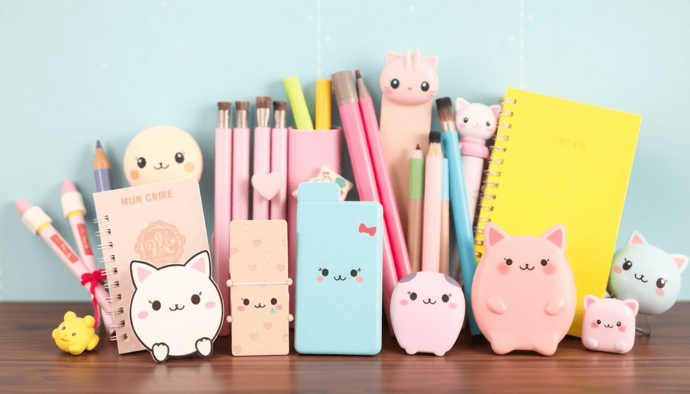 Adorable Kawaii Stationery Wonders to Brighten Your 2025 Craft & Workspace Magic - Kawaii Toys