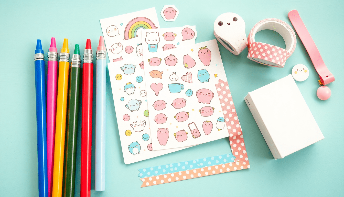 Charming Kawaii Stationery Ideas to Add Sweet Joy to Your 2025 Craft Sessions - Kawaii Toys