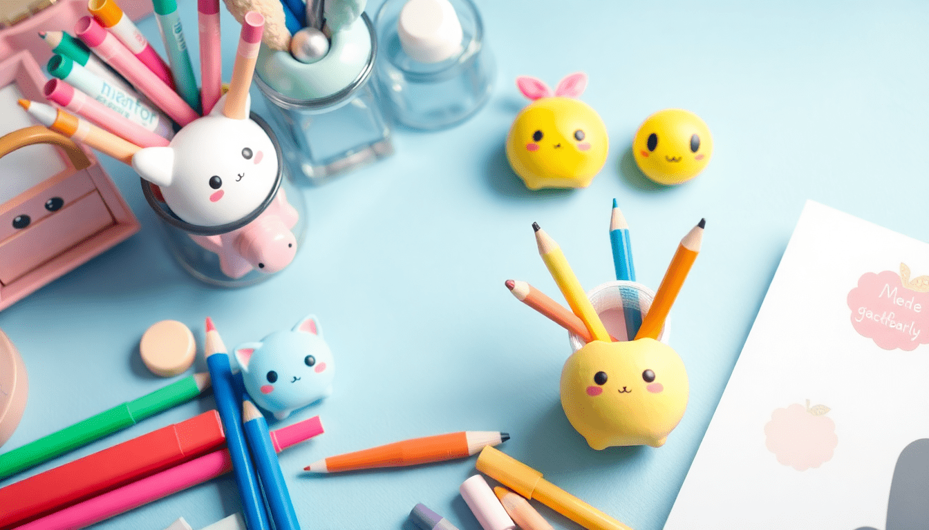 Discover the Magic of Kawaii Stationery: Boost Your Workspace with Adorable and Functional Crafts in 2025 - Kawaii Toys