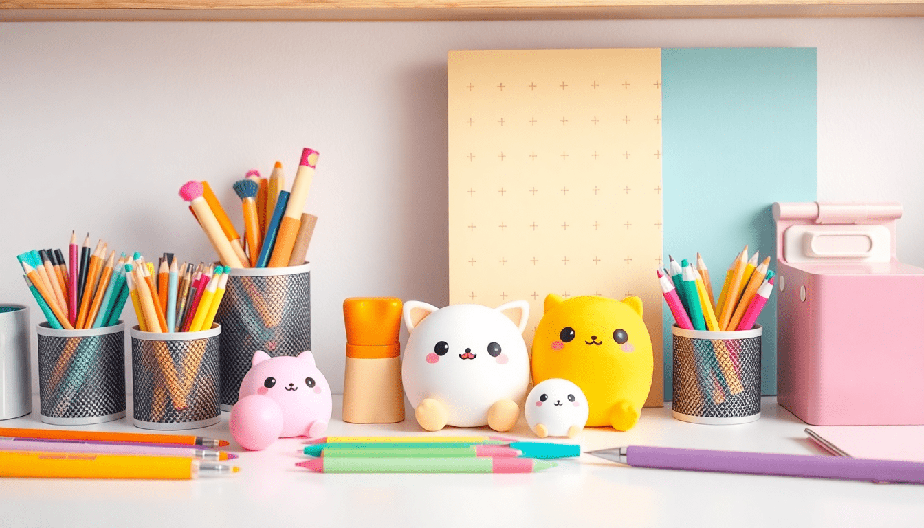 Embrace the Charm of Kawaii Stationery: Brighten Your Desk with Sweet and Stylish Crafts in 2025 - Kawaii Toys