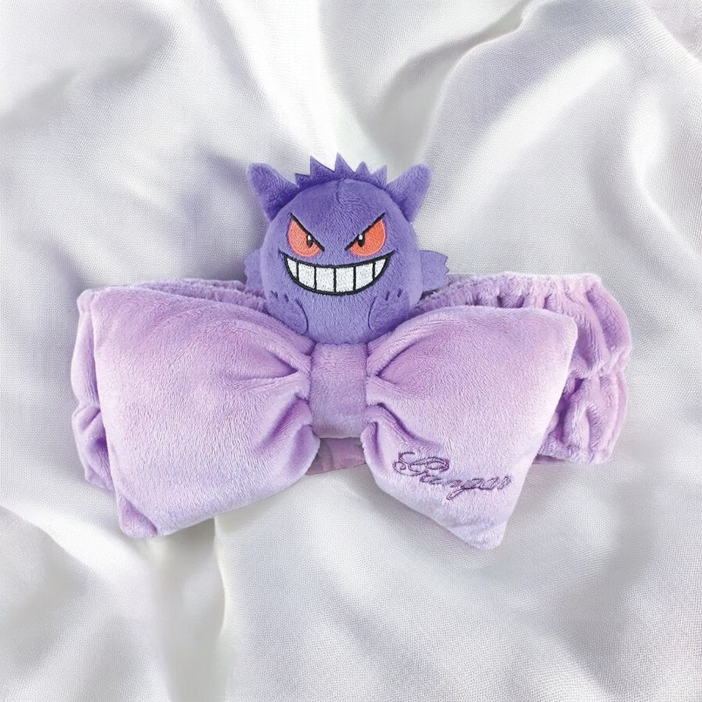 Gotta Wash 'Em All! The Adorable Gengar Face Wash Headband - Kawaii Toys