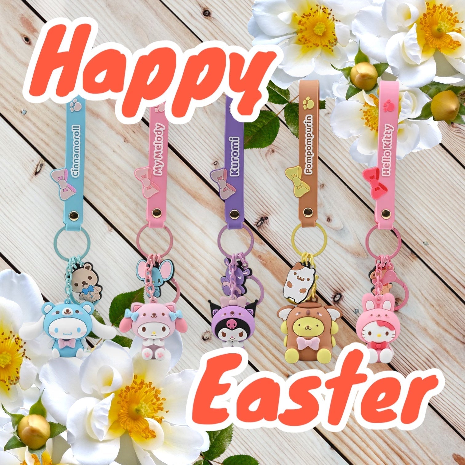 Hop into Spring with the Perfect Easter Gift Idea: Sanrio Keychains! - Kawaii Toys
