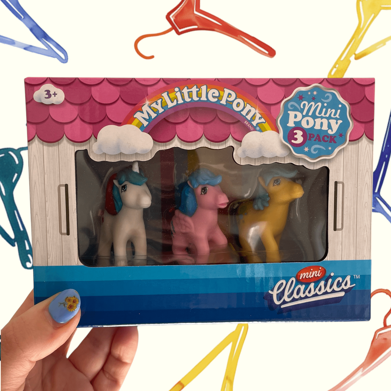 Introducing 80s Nostalgia to Our Collection: My Little Pony Mini Pony Figure 3 Pack - Kawaii Toys