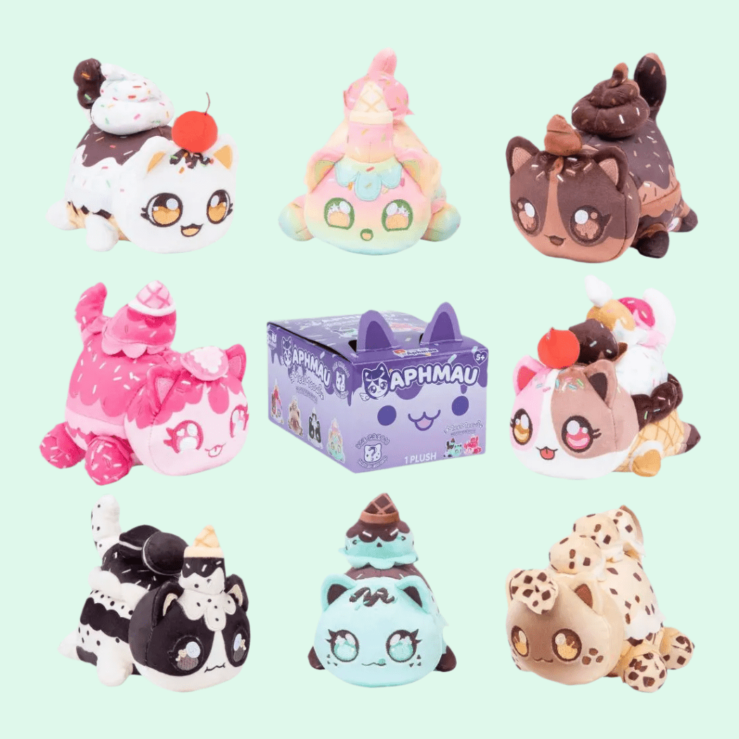 New in 2025: Aphmau's Ice Cream MeeMeow Mystery Plush! - Kawaii Toys