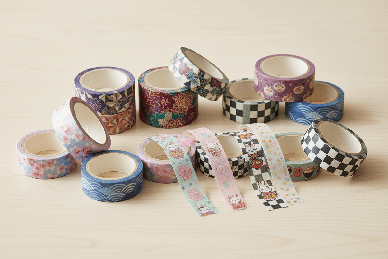 New In: Cute Japanese Washi Tapes by Mind Wave to Brighten Your 2025 Crafts! - Kawaii Toys