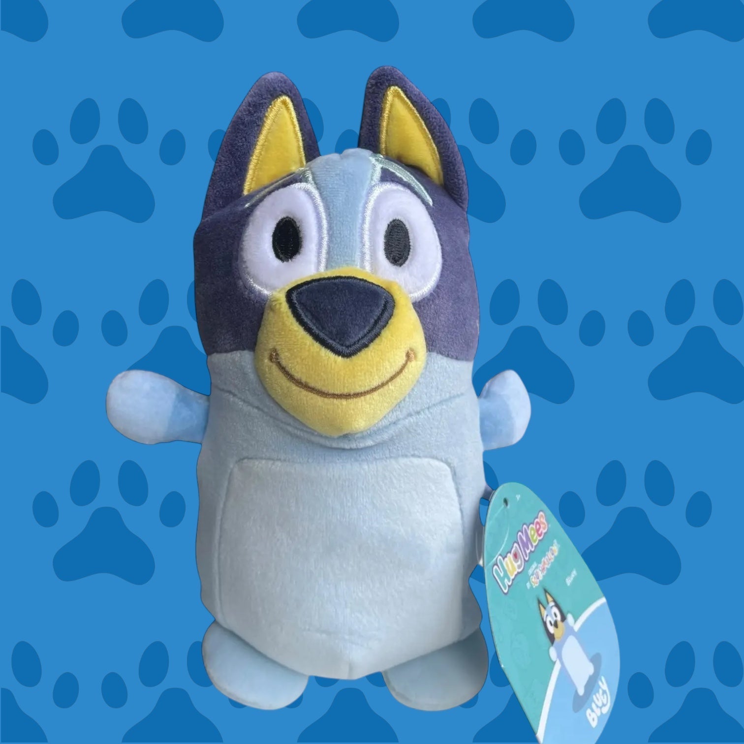 Squishmallows 6" Hugmees Plush Bluey: The Cutest Cuddler in Town! - Kawaii Toys