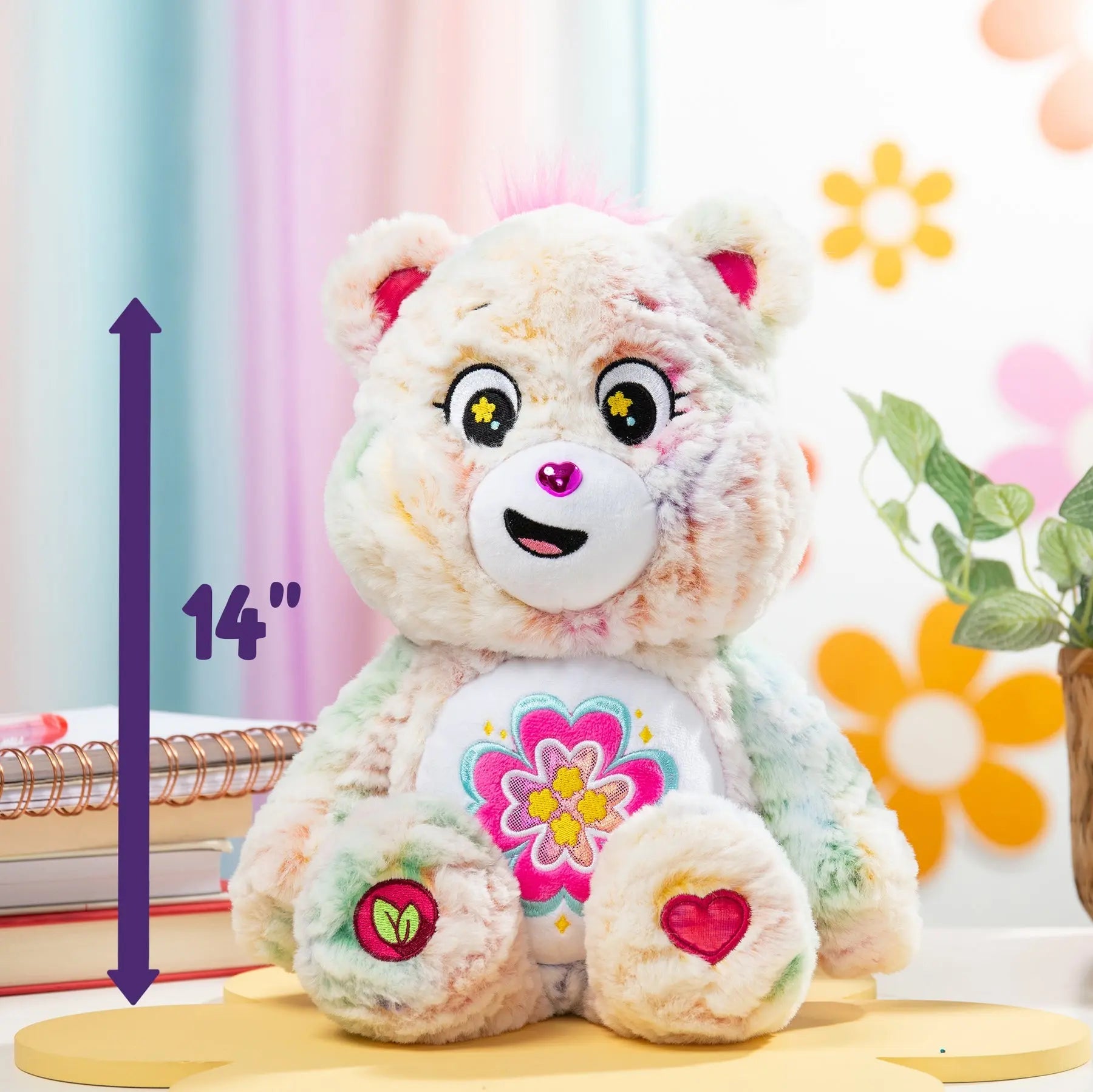 Care Bears 35cm Plush Blossom Heart Bear Care Bears