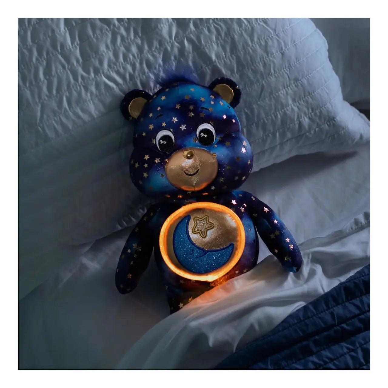 Care Bears Glowing Belly Bedtime Bear Plush - Kawaii Toys