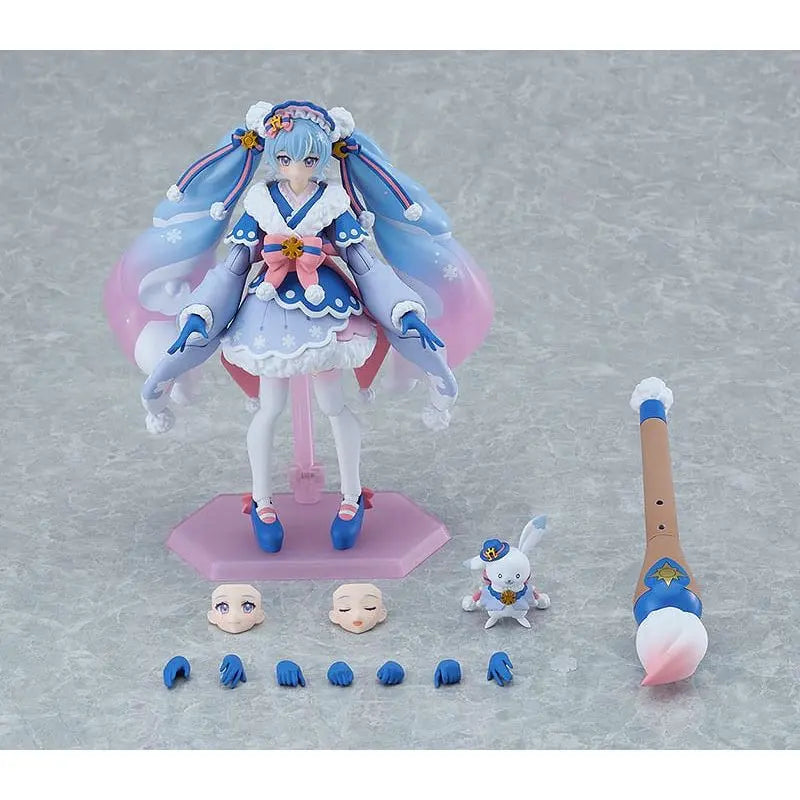 Character Vocal Series 01: Hatsune Miku Figma Action Figure Snow Miku: Serene Winter Ver. 13 cm Max Factory