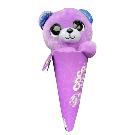 Coco Surprise Purple Bear Plush Toy - Kawaii Toys