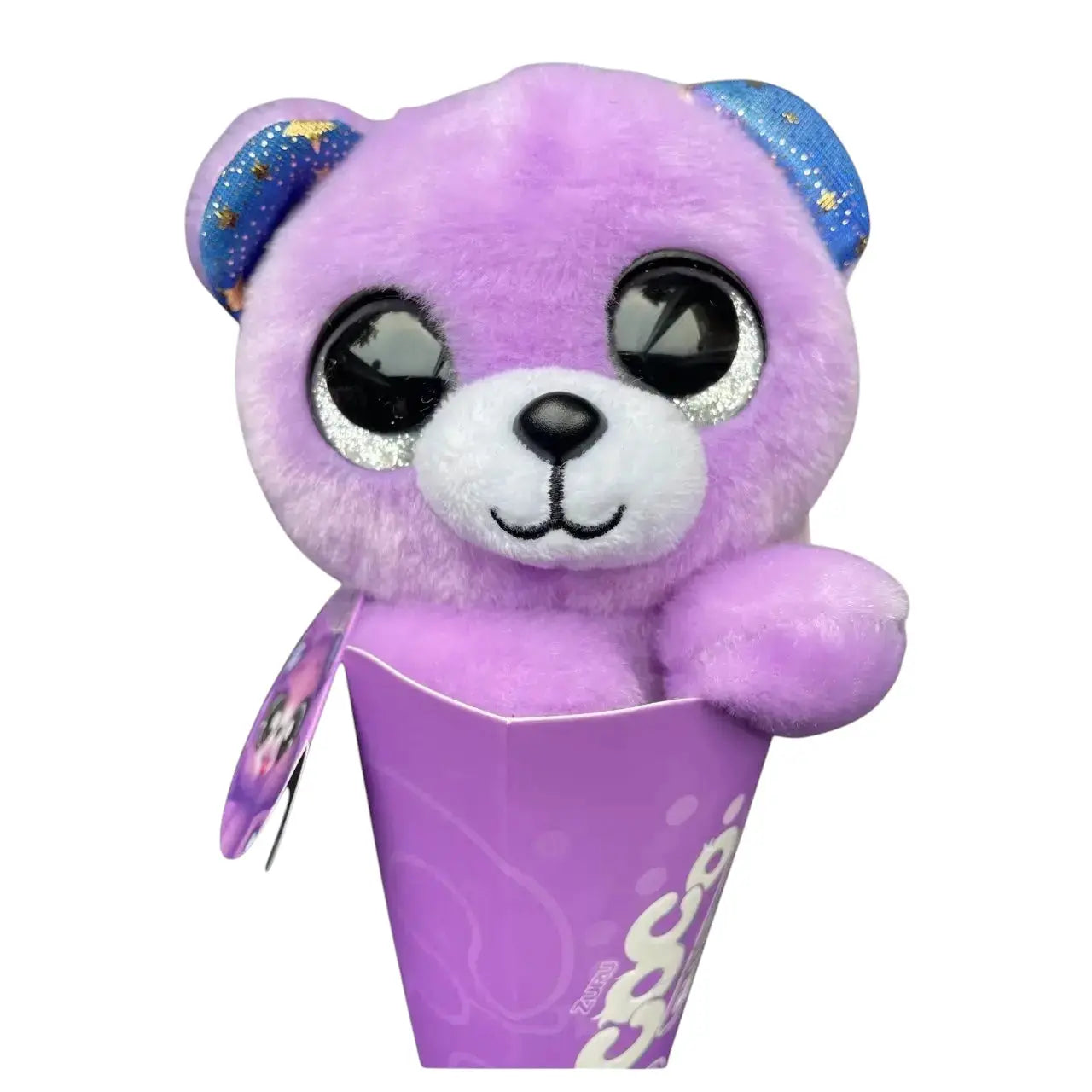 Coco Surprise Purple Bear Plush Toy - Kawaii Toys