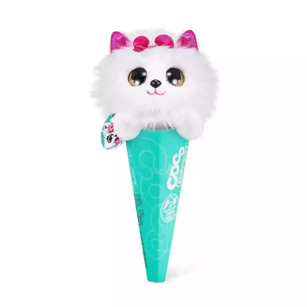 Coco Surprise White Dog Plush Toy - Kawaii Toys