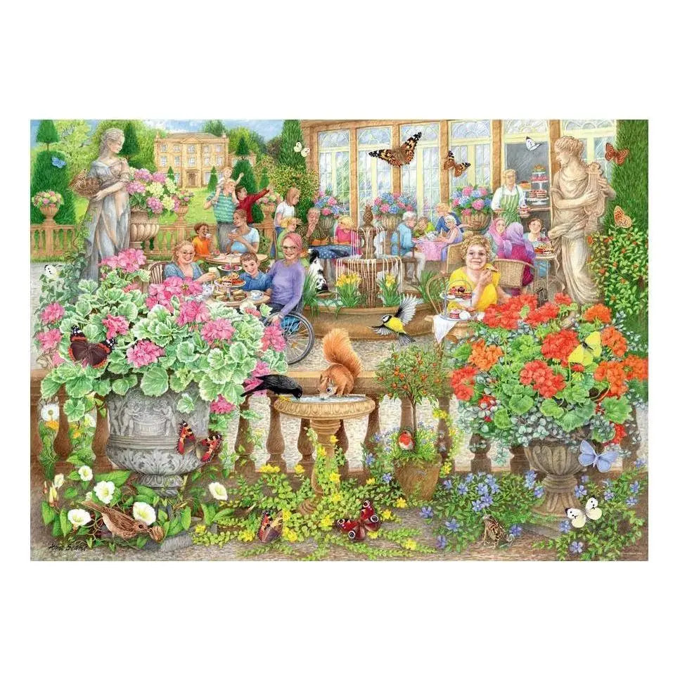 Cosy Cafe No.2 The Orangery Jigsaw Puzzle - Kawaii Toys