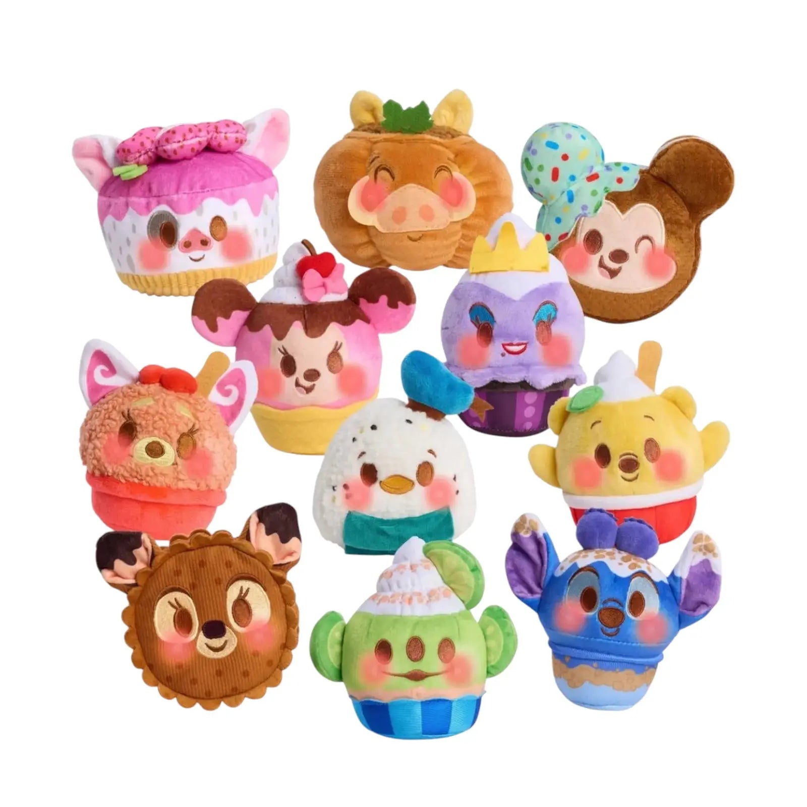 Disney Munchlings Light-Up Scented Collectible Plush Blind Bag - Kawaii Toys