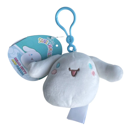 Squishmallows 3.5" Sanrio Hello Kitty Clip-On Plush Cinnamoroll Squishmallows