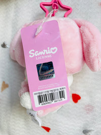 Sanrio Pacifier Plush Keychain 8cm My Melody Sanrio
