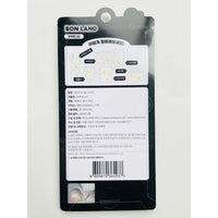 3D Crystal Stickers BonBon Drop BonBonland Cute Monster Ghosties