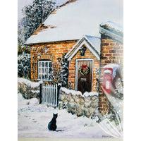 Ganymed The Red Post Box Pack of 5 Christmas Cards and Envelopes