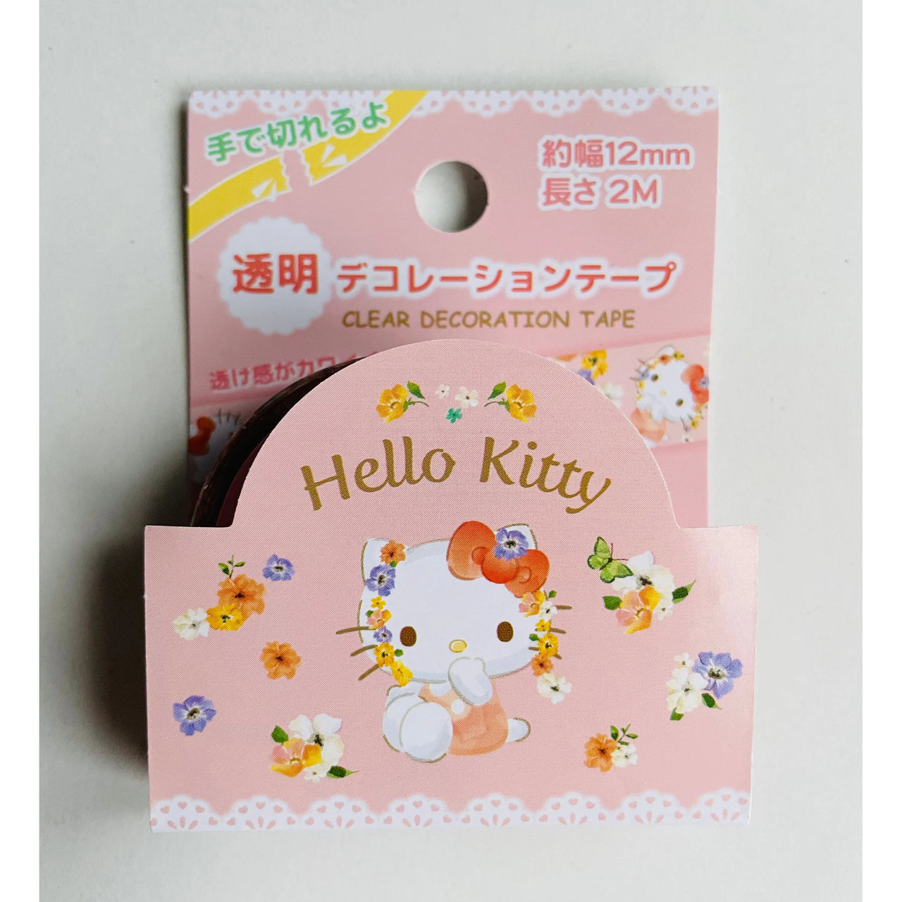 Japan Sanrio Transparent Decoration Washi Tape - Hello Kitty