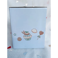 Sanrio Latte Art Mug Cinnamoroll 3D with Lid Light Blue Sanrio