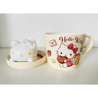 Sanrio Latte Art Mug Hello Kitty 3D with Lid