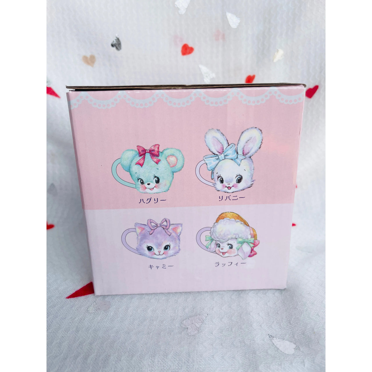 Swimmer Face Mug Hugly The Bear Blue With Box 200ml Kawaii Toys