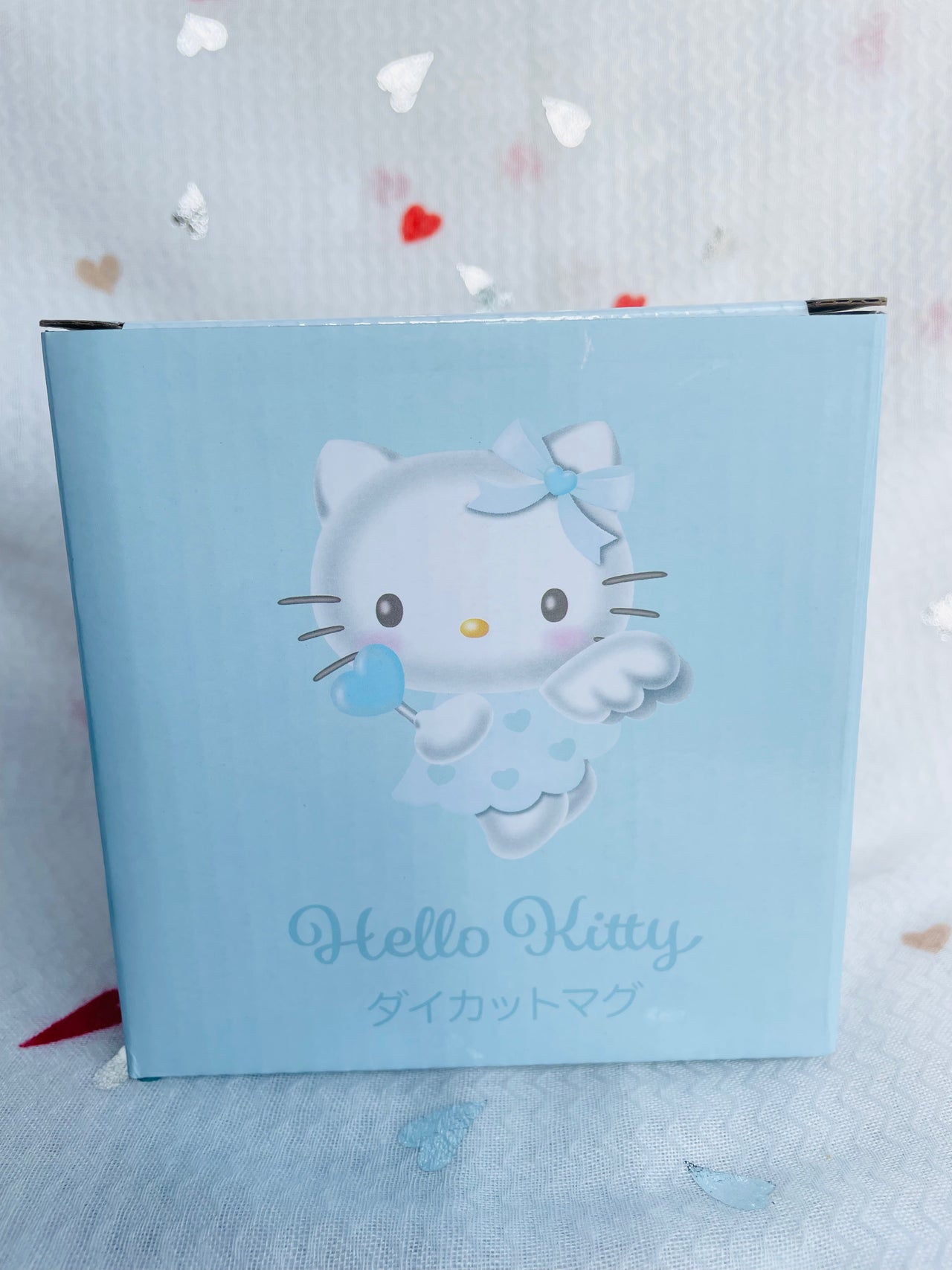 Sanrio Hello Kitty Angel Baby Blue Shaped Mug Sanrio