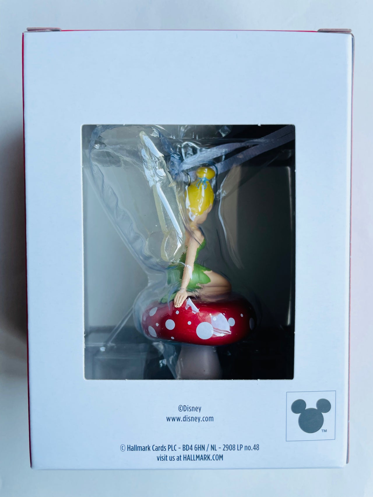 Hallmark Collectable Disney Tinker Bell & Toadstool Ornament