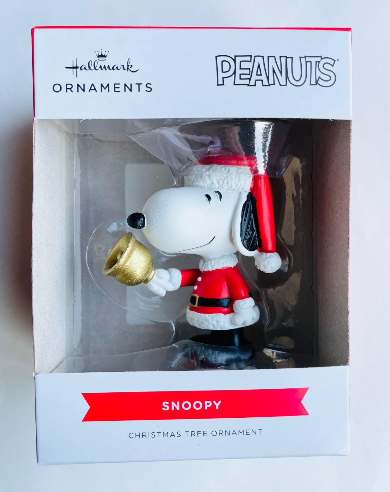 Hallmark Collectable Peanuts Christmas Santa Snoopy Ornament