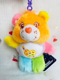 Care Bears Plush Keychain 14cm Work of Heart Bear Care Bears