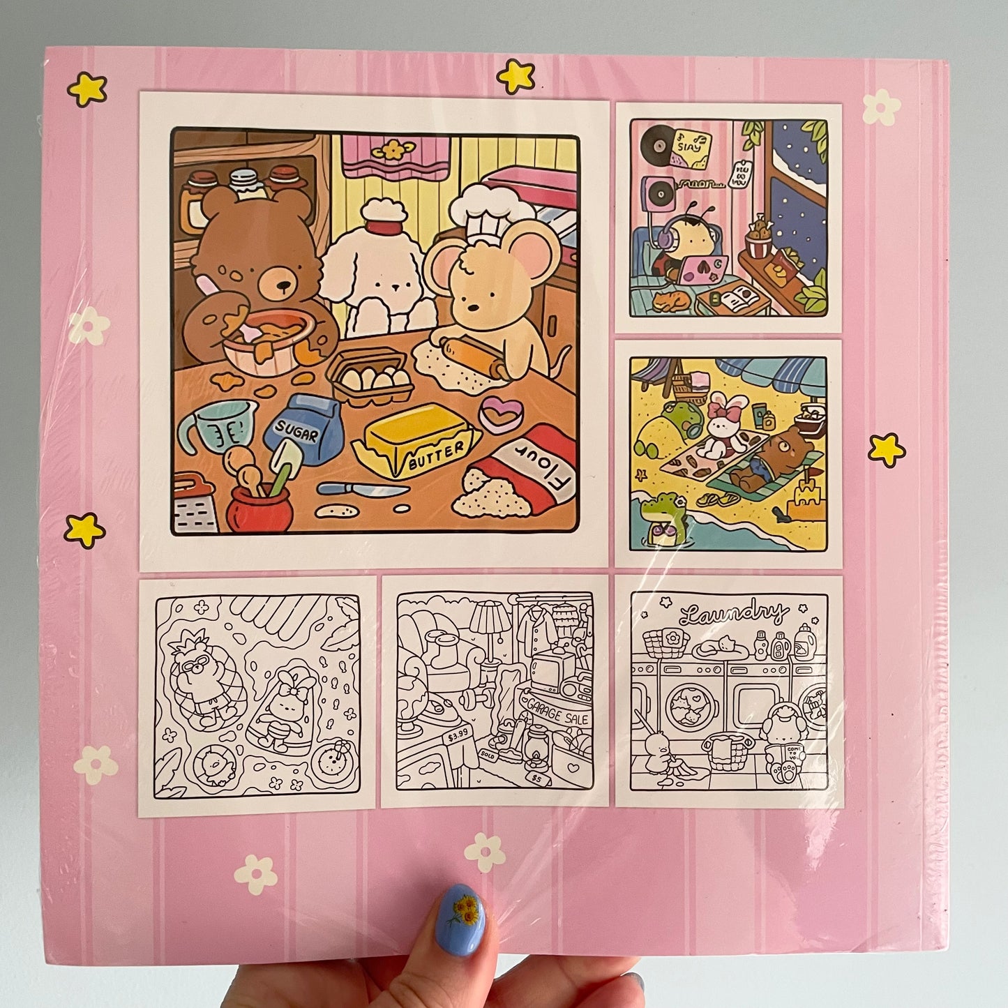 Cozy Friends Cute and Comfy Kawaii Colouring Book Unbranded