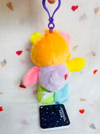 Care Bears Plush Keychain 14cm Work of Heart Bear Care Bears
