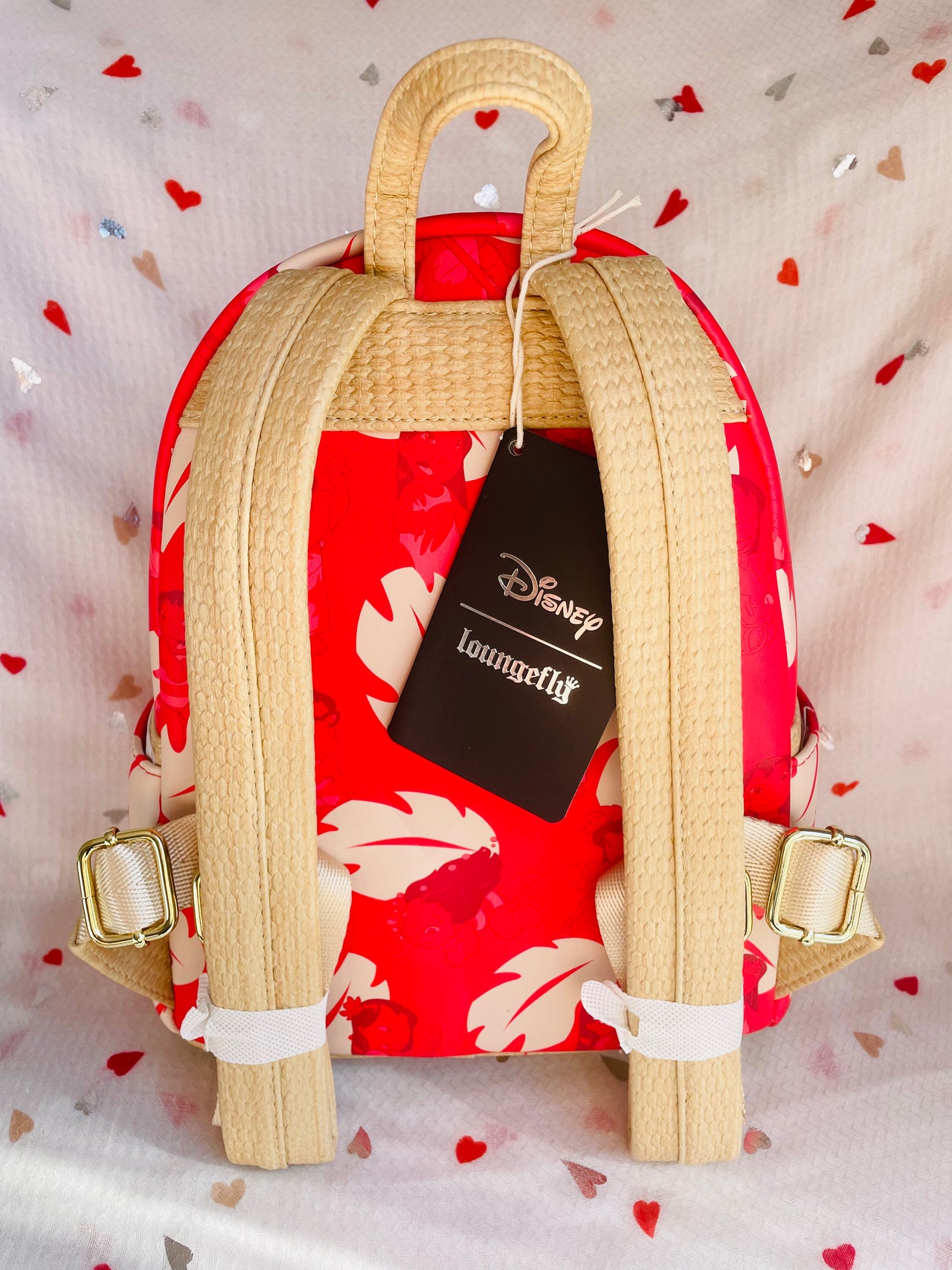 Loungefly Disney Lilo & Stitch Charm Cosplay Mini Backpack Loungefly