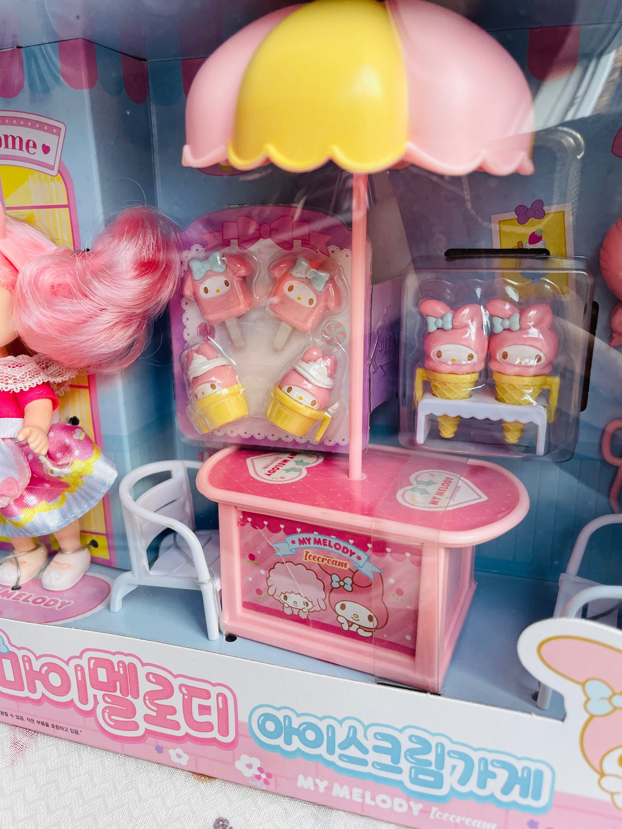 Sanrio My Melody x Little Mimi Doll Ice Cream Shop Playset Sanrio