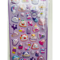 Bubble Puffy 3D Stickers Kawaii Ghosties
