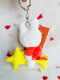 Miffy Dream Series Plush Keychain 12cm Miffy on Shooting Star Miffy