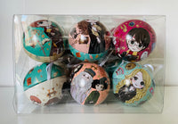 Hallmark Harry Potter Tin Bauble Christmas Ornaments Pack of 12