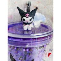 Sanrio Kuromi Boba Cup with Straw Blue Sky Studios