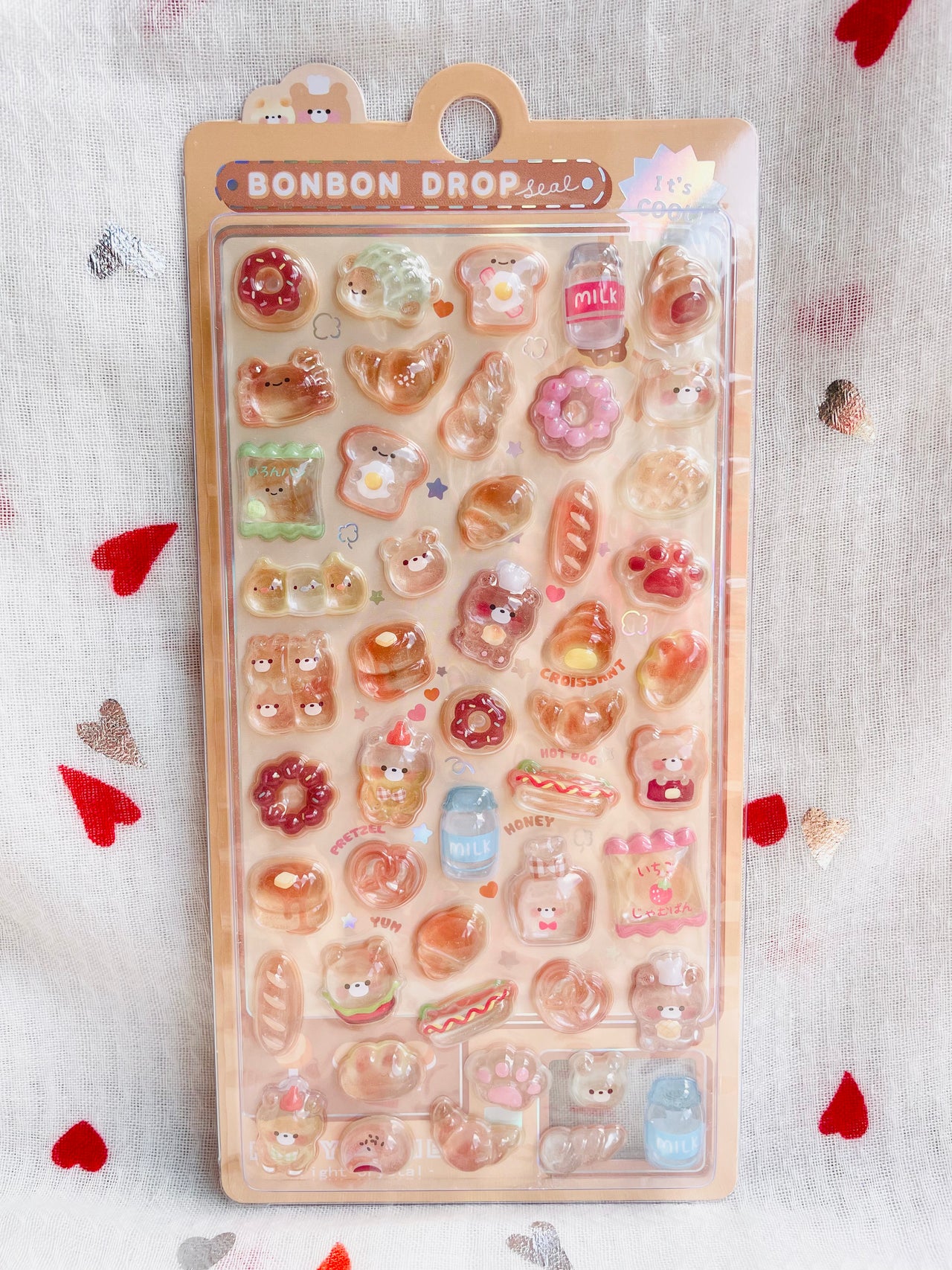 3D Crystal Stickers Bonbon Drop Bonbonland Bebe Bakery Kawaii Toys