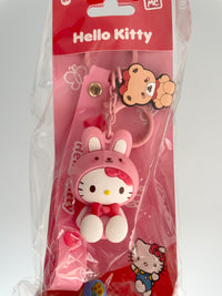 Sanrio Hello Kitty and Friends Animal Series Keychain with Hand Strap - Hello Kitty Sanrio