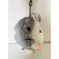 MofuSand Cream Cat Shark Costume Plush 13cm