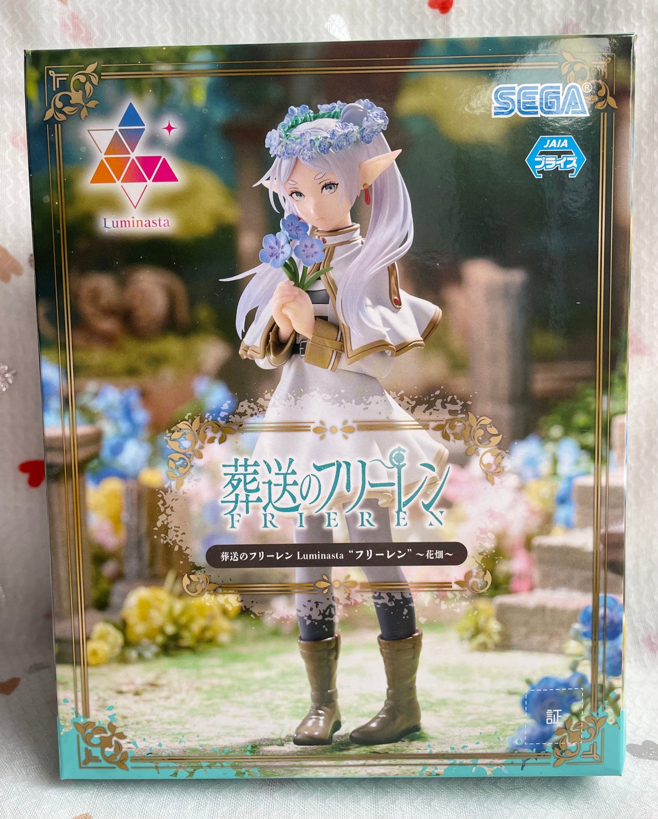 Frieren: Beyond Journey's End Luminasta PVC Statue Frieren Flower Garden 18 cm Sega