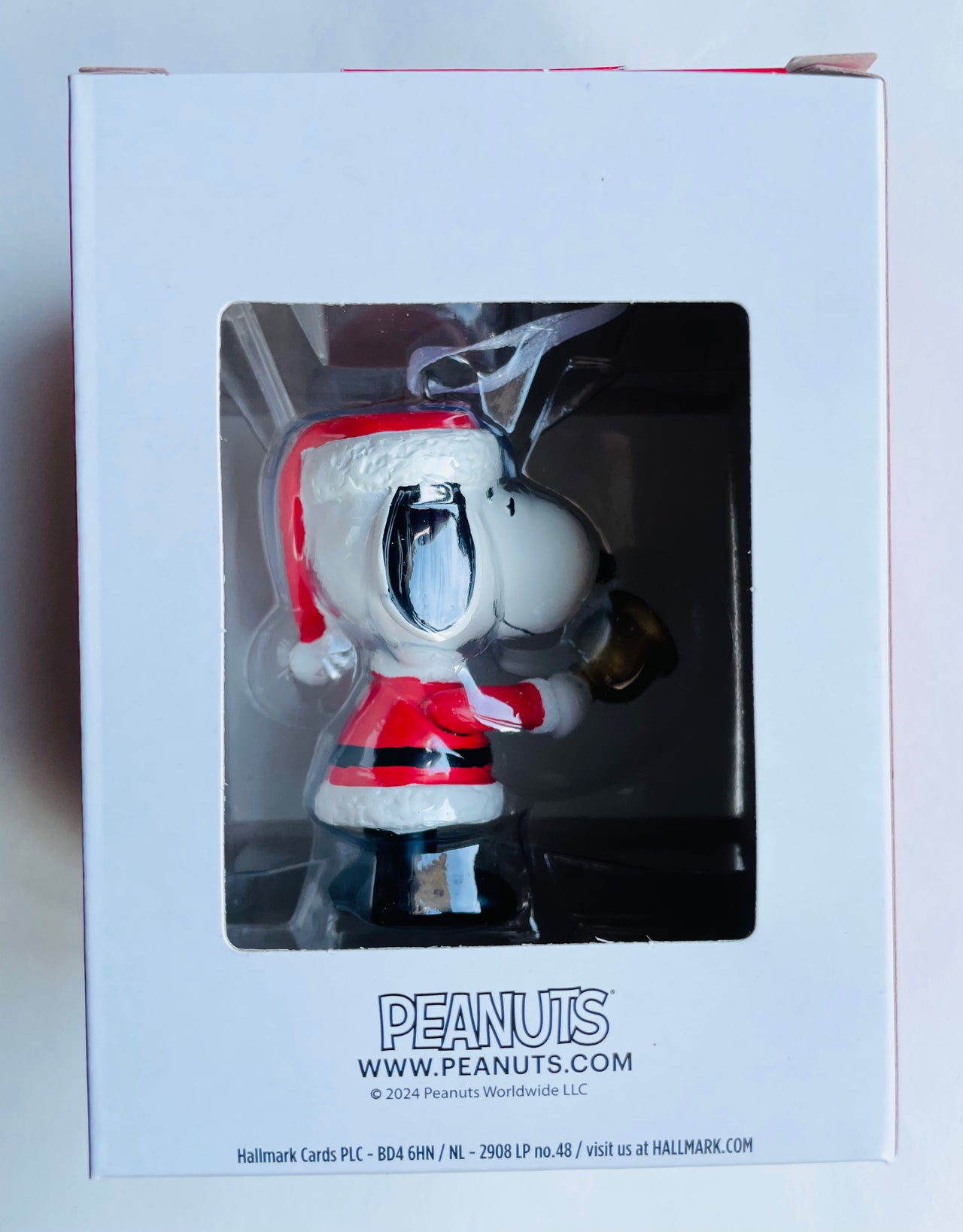 Hallmark Collectable Peanuts Christmas Santa Snoopy Ornament