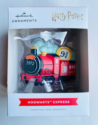 Hallmark Harry Potter Ornament Hogwarts Express & 9 3/4 Sign