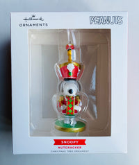 Hallmark Collectable Nutcracker Ornament Peanuts Snoopy Design