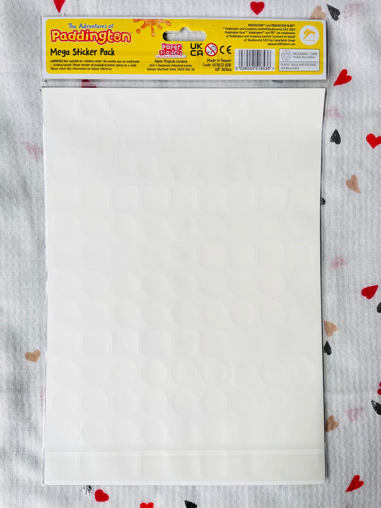 Paddington Bear Mega Sticker Pack Paper Projects