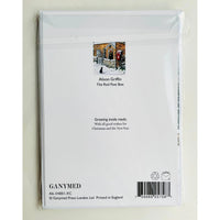 Ganymed The Red Post Box Pack of 5 Christmas Cards and Envelopes