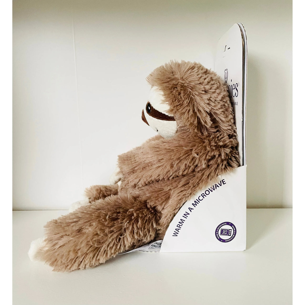 Warmies Junior Brown Sloth Plush