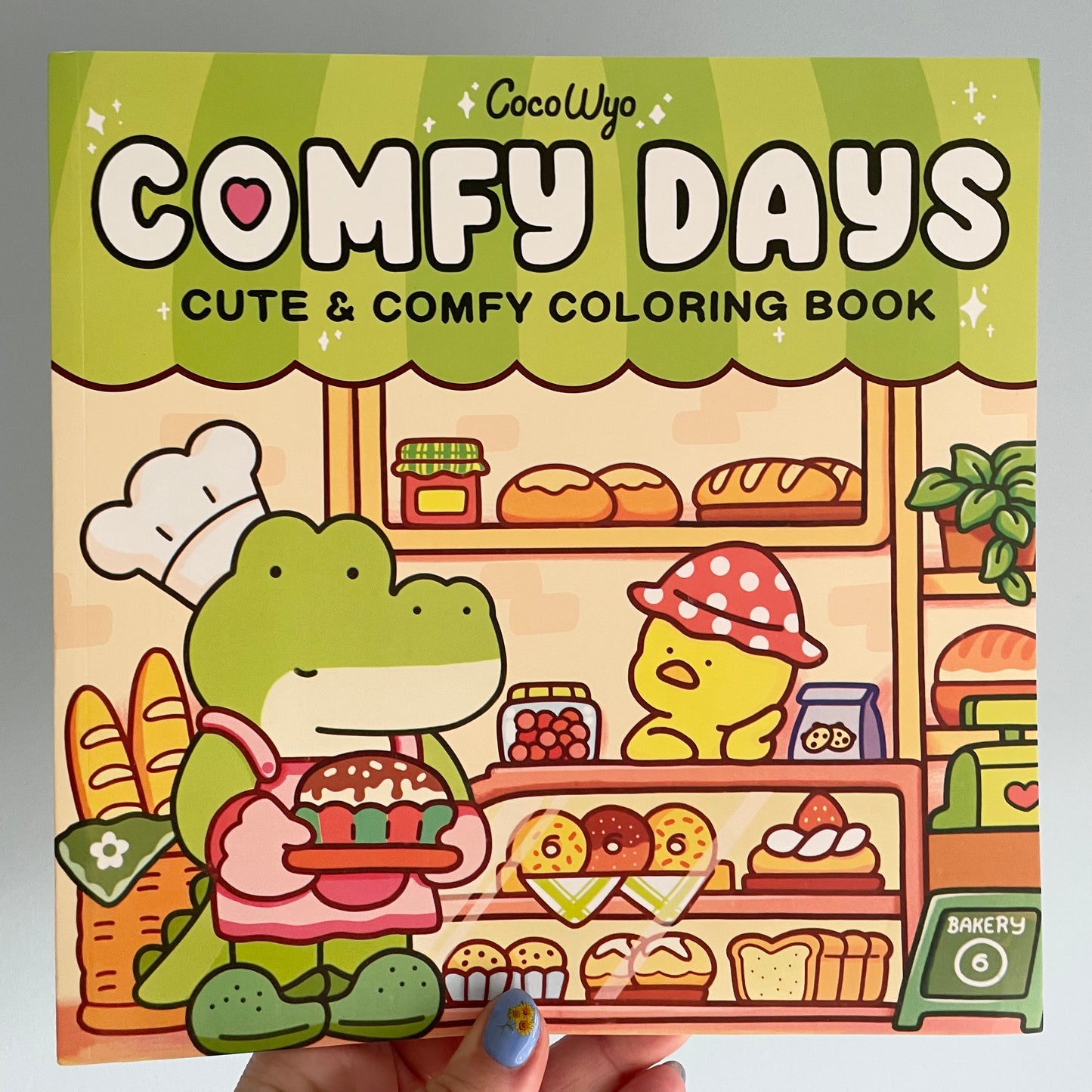 Comfy Days Cute and Comfy Kawaii Colouring Book Unbranded