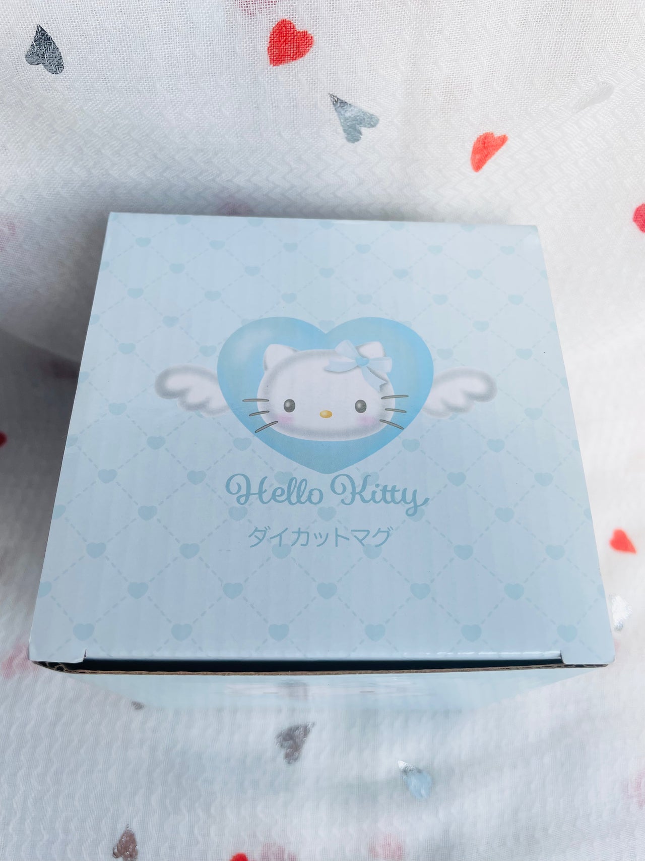 Sanrio Hello Kitty Angel Baby Blue Shaped Mug Sanrio